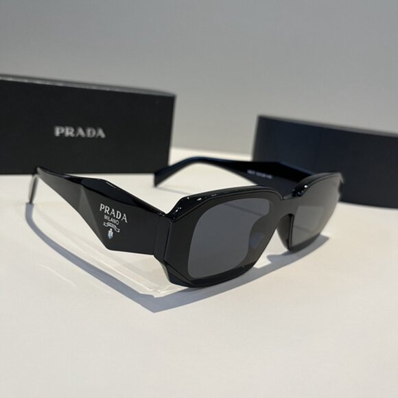 Prada Black Square Sunglasses - Picture 1 of 7